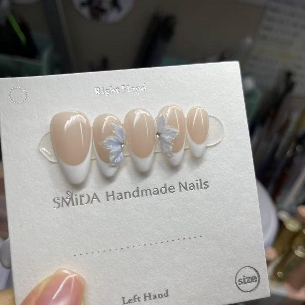 Handmade nails C806