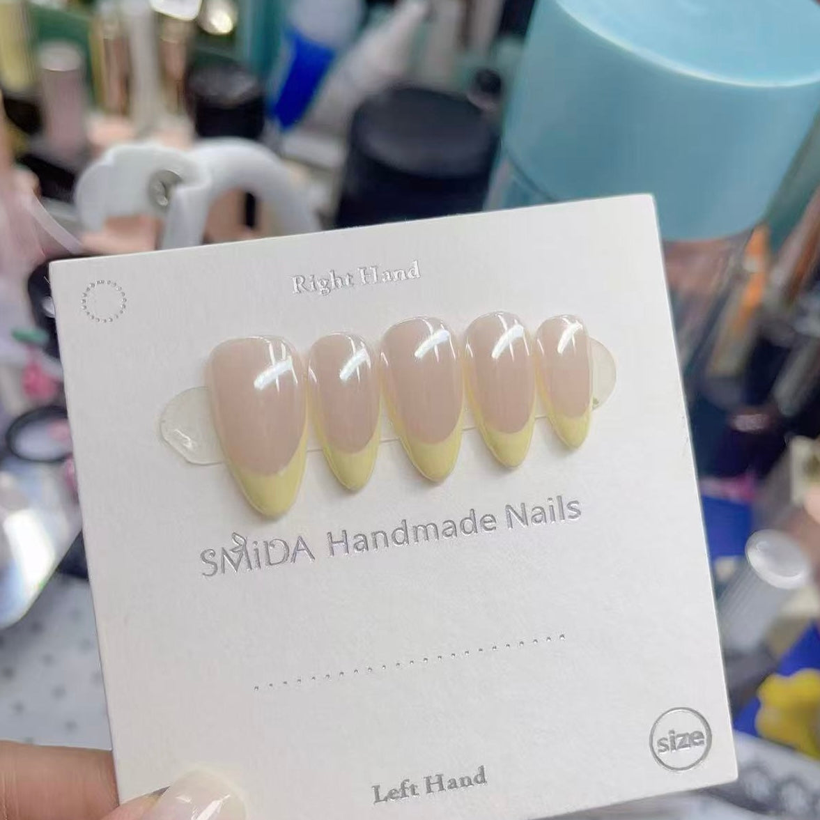 Handmade nails F374