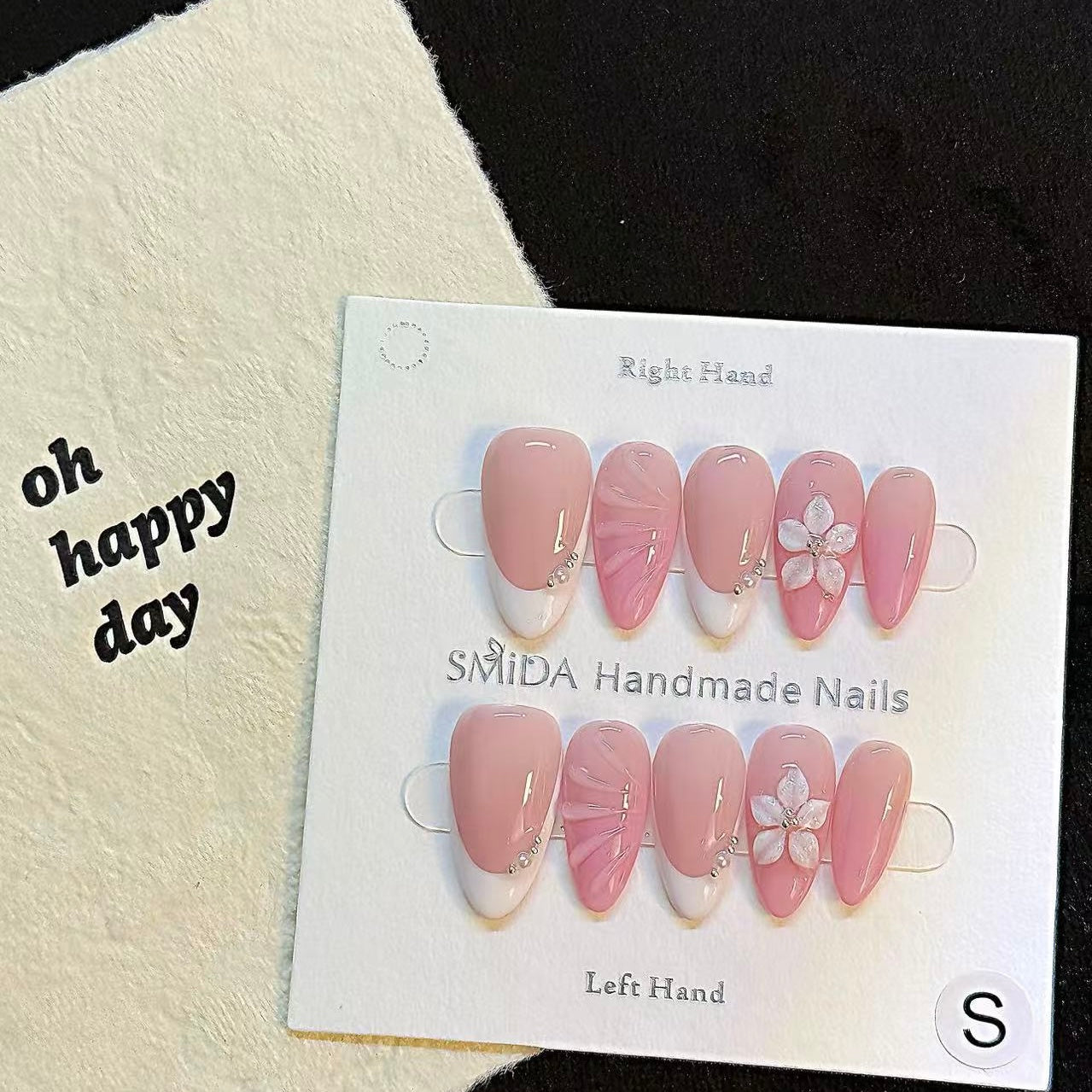 Handmade nails C818