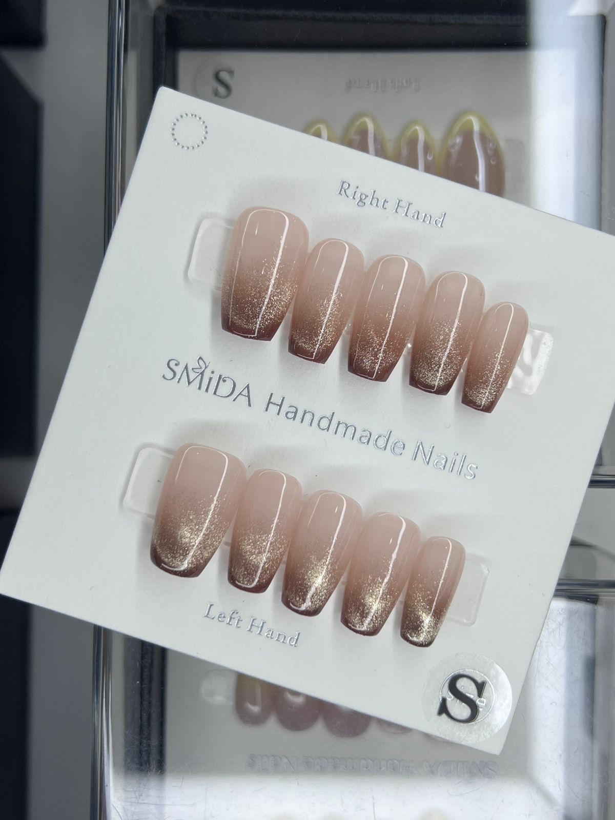 Handmade nails E727