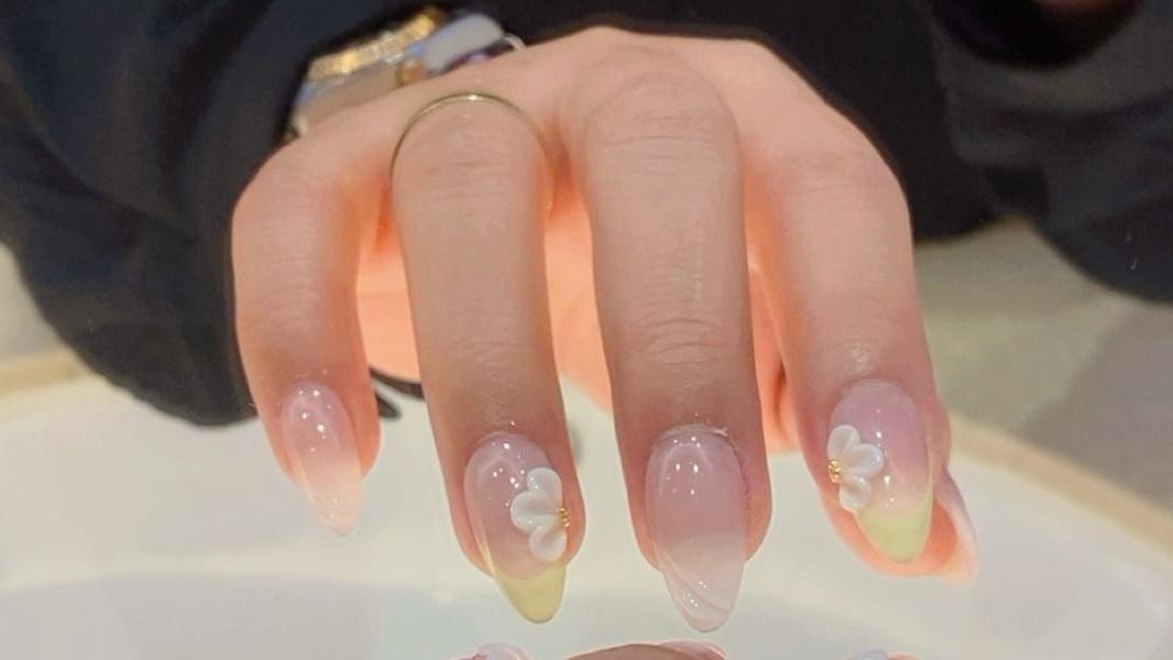 Handmade nails C826