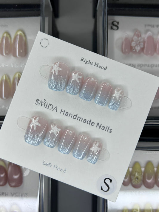 Handmade nails C848