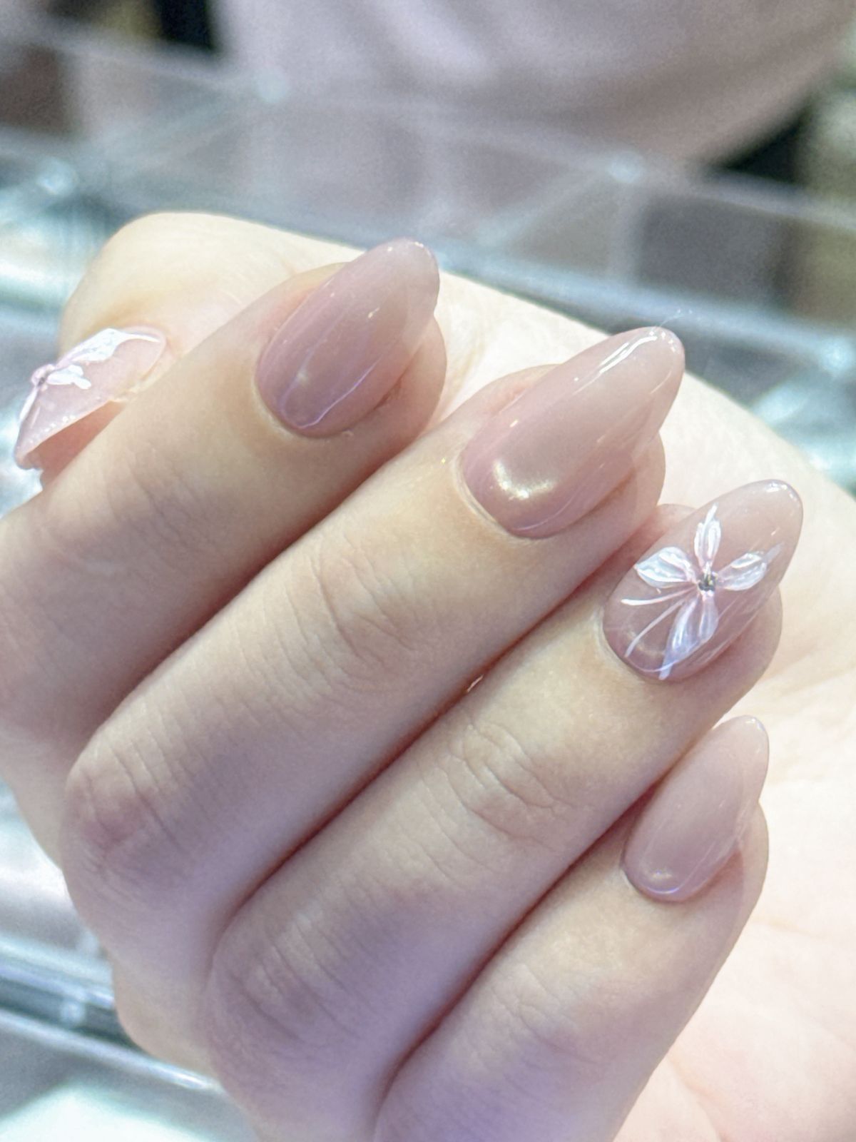 Handmade nails C873
