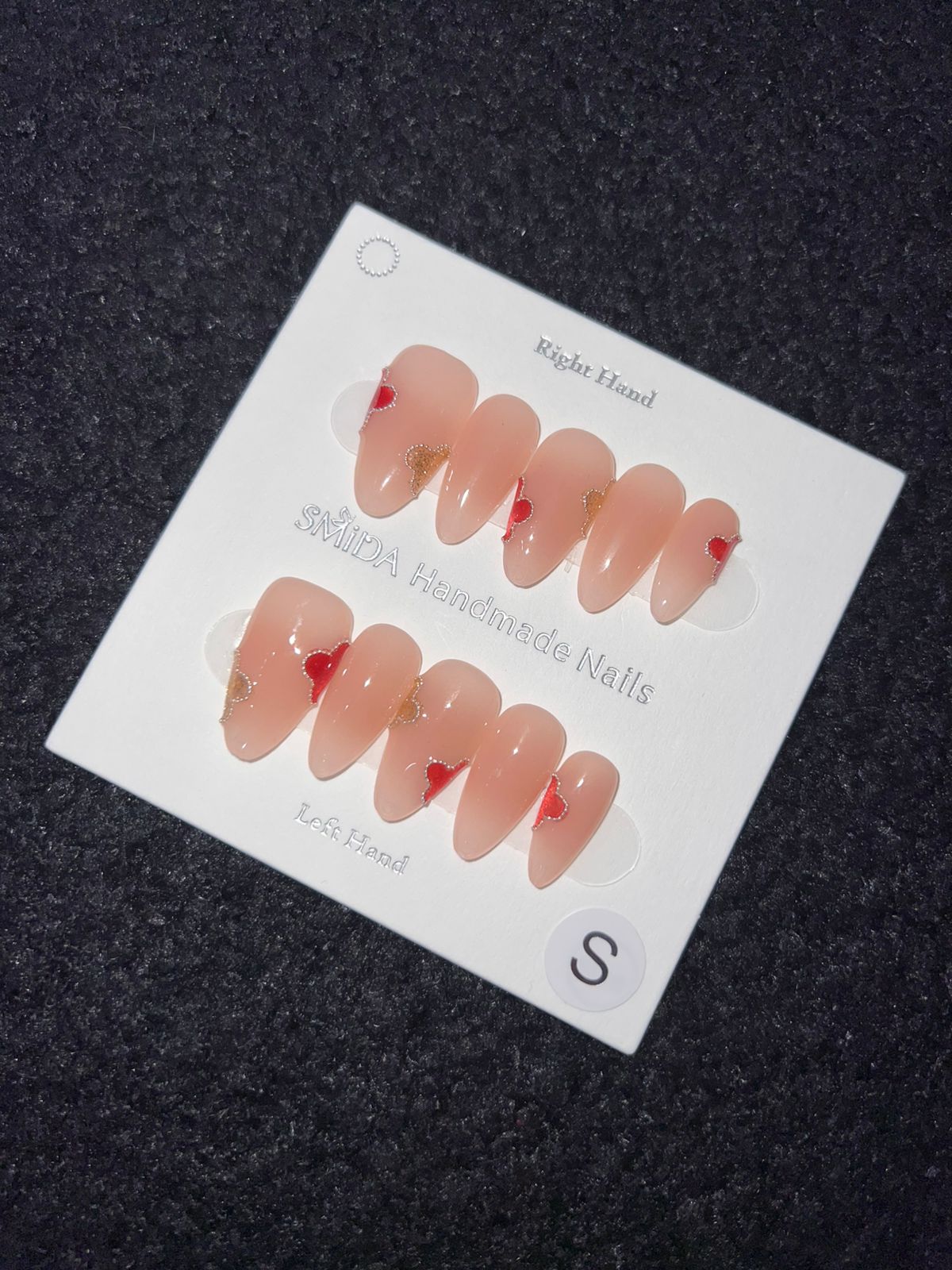 colorful press-on nails by SMiDA — C901