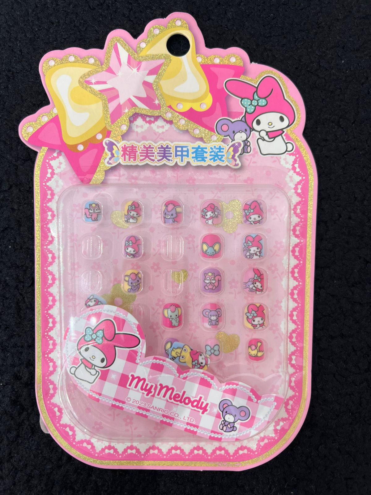 Kids nail Press-On Nails 24 pcs | SMiDA