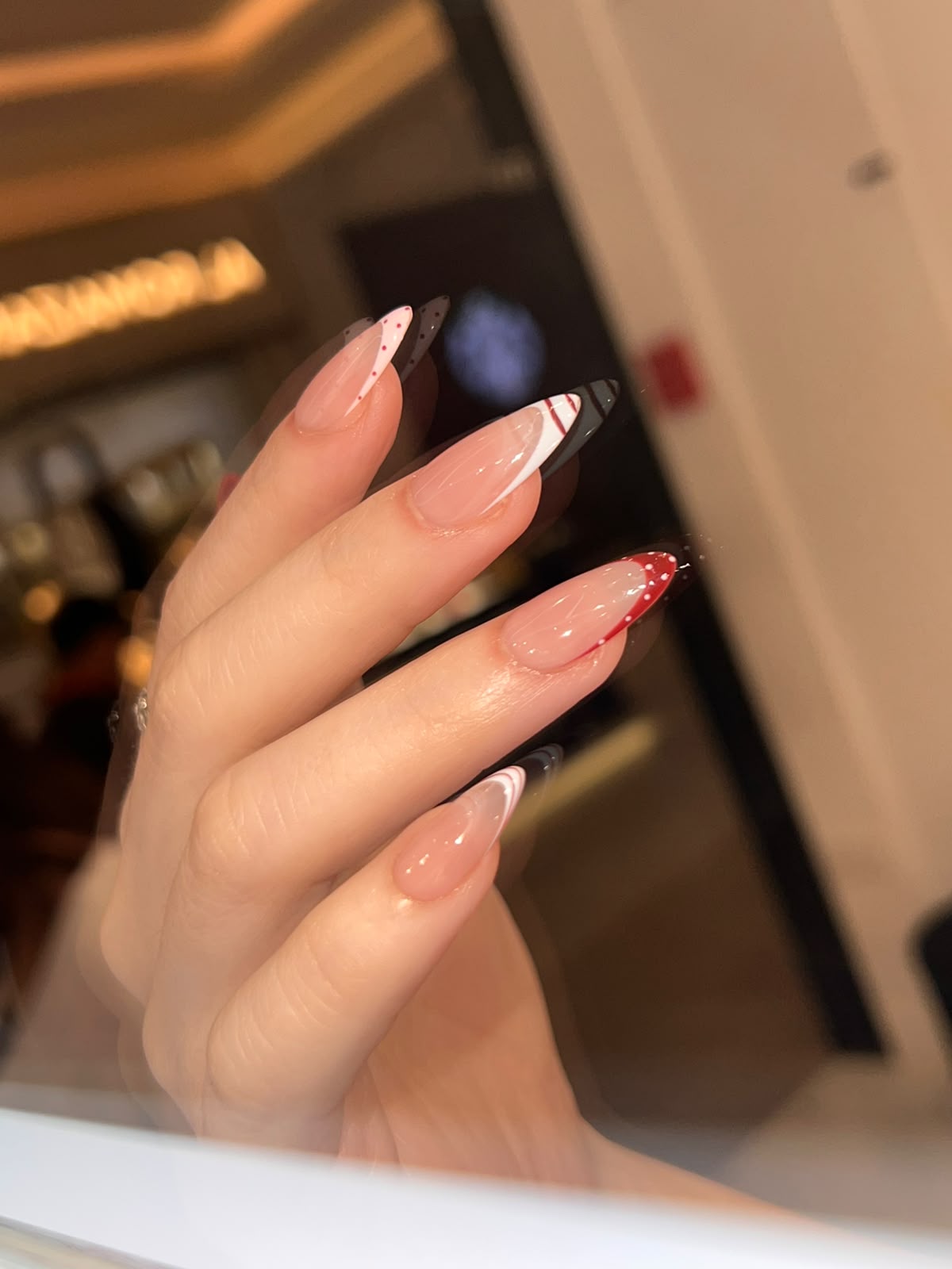 C913 Colorful Press-On Nails | SMiDA Dubai