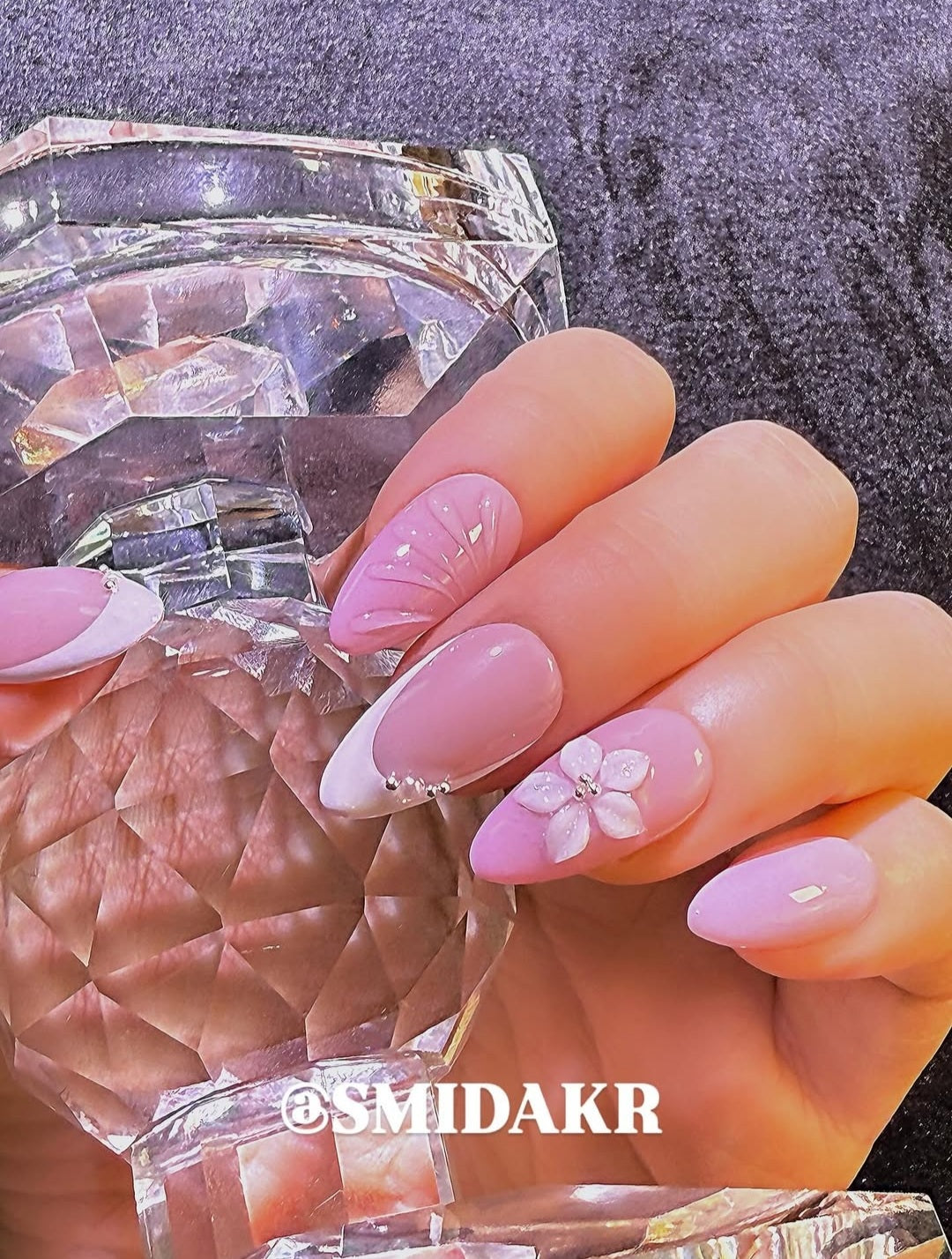 Handmade nails C818