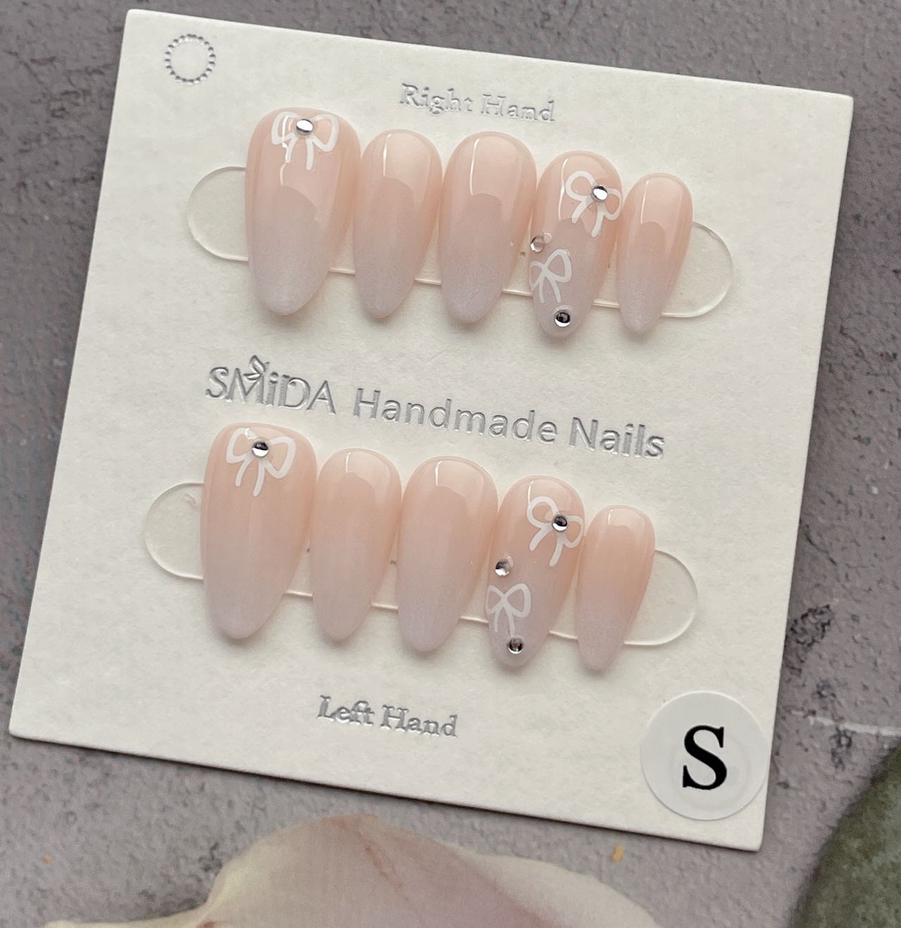 colorful press-on nails by SMiDA — C642
