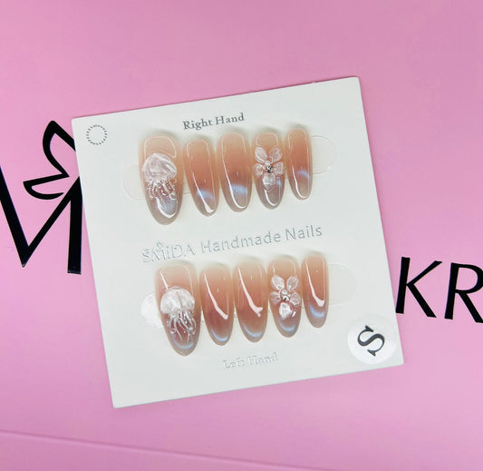 Handmade nails C854