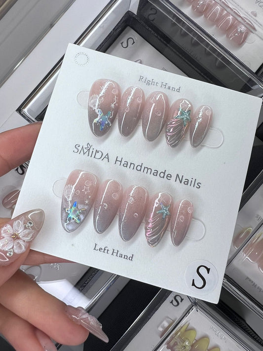 Handmade nails C832