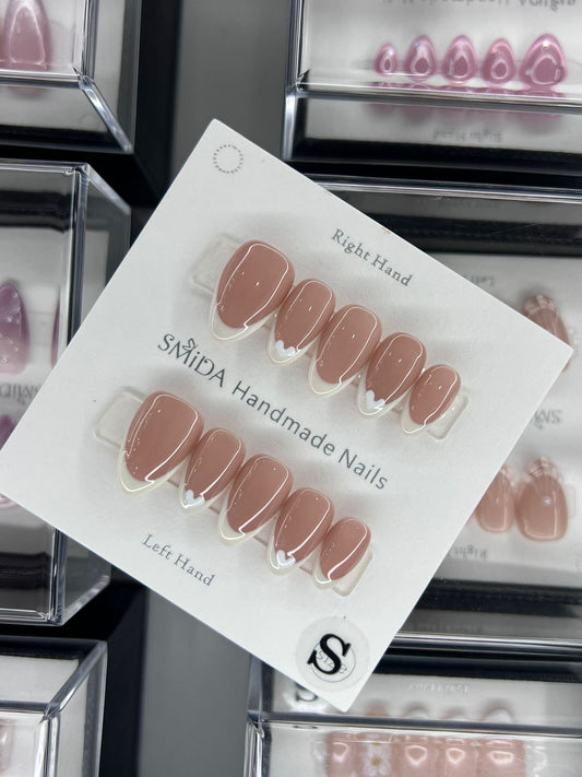 Handmade nails F338