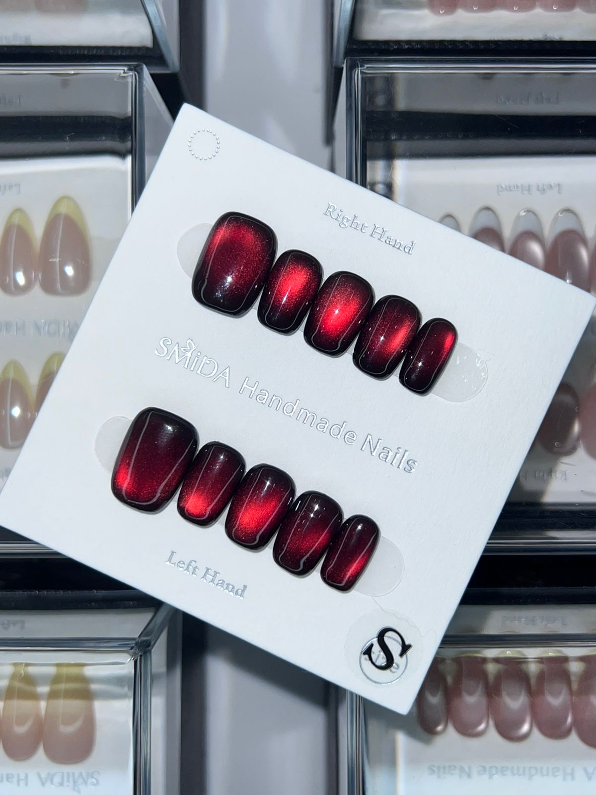 pink almond natural press-on nails by SMiDA — E749
