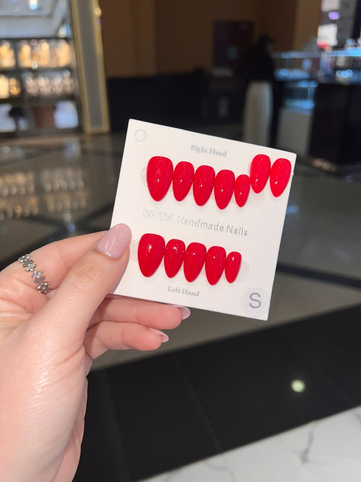 solid press-on nails by SMiDA — P498