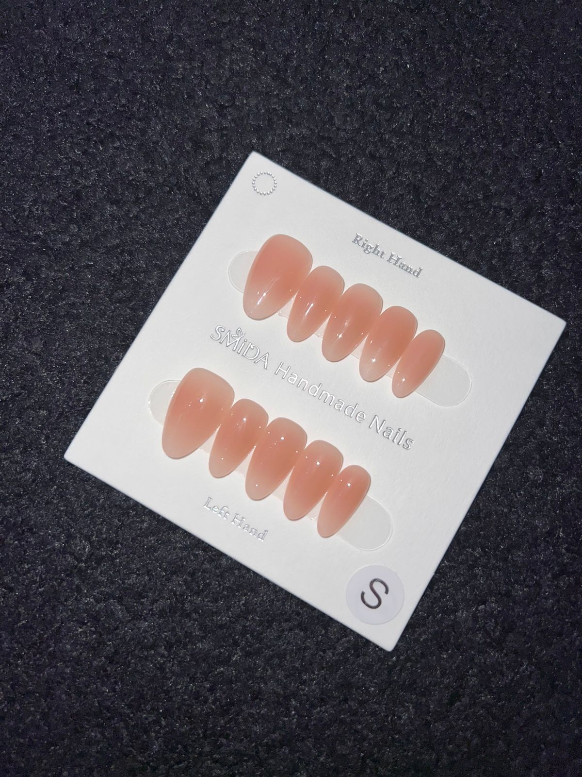 solid press-on nails by SMiDA — P493