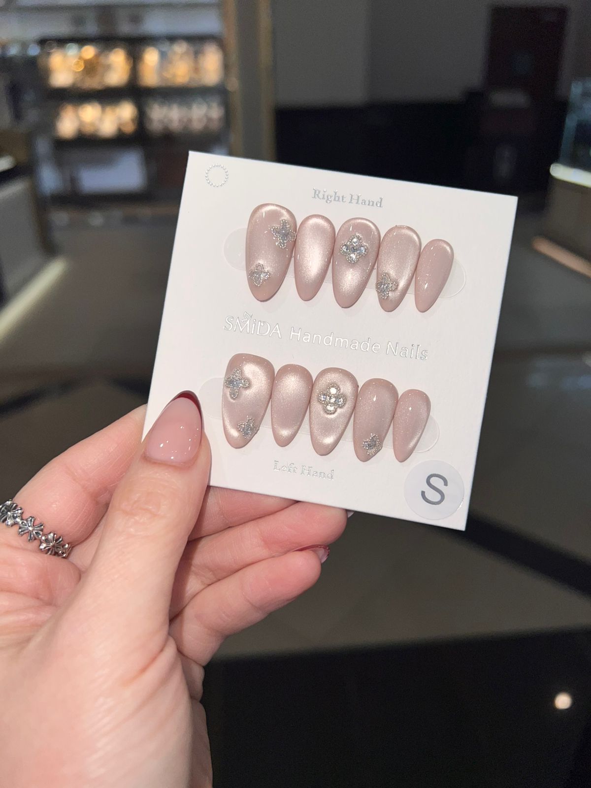 colorful press-on nails by SMiDA — C902