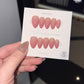 solid press-on nails by SMiDA — P494