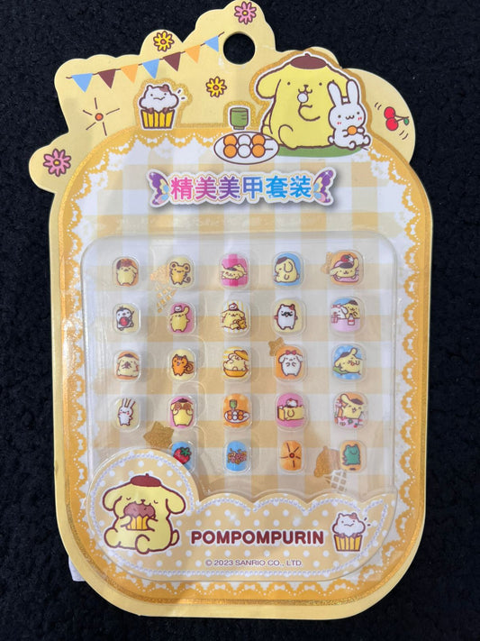 Kids nail Press-On Nails 24 pcs  | SMiDA