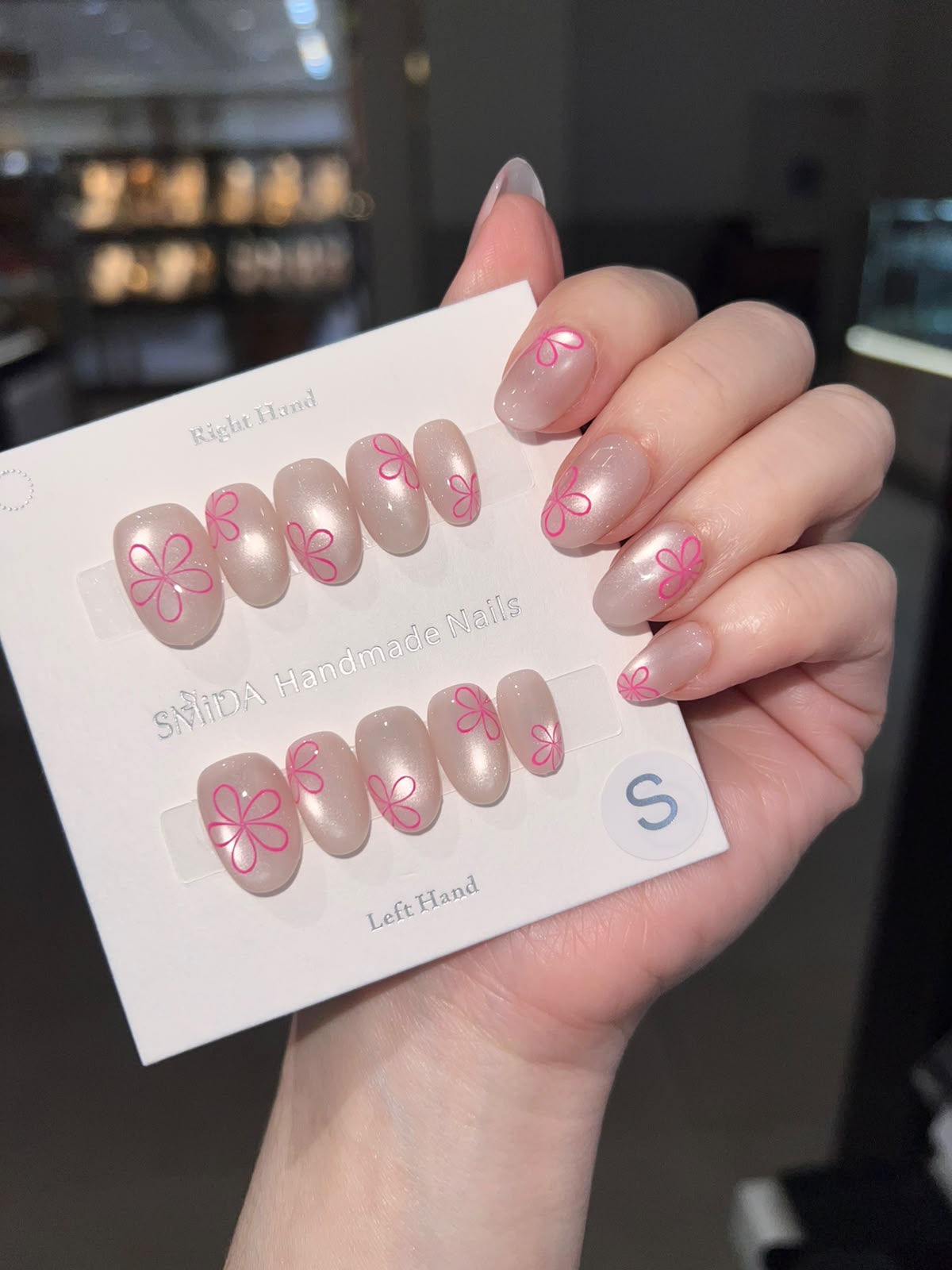 C916  Colorful Press-On Nails | SMiDA Dubai