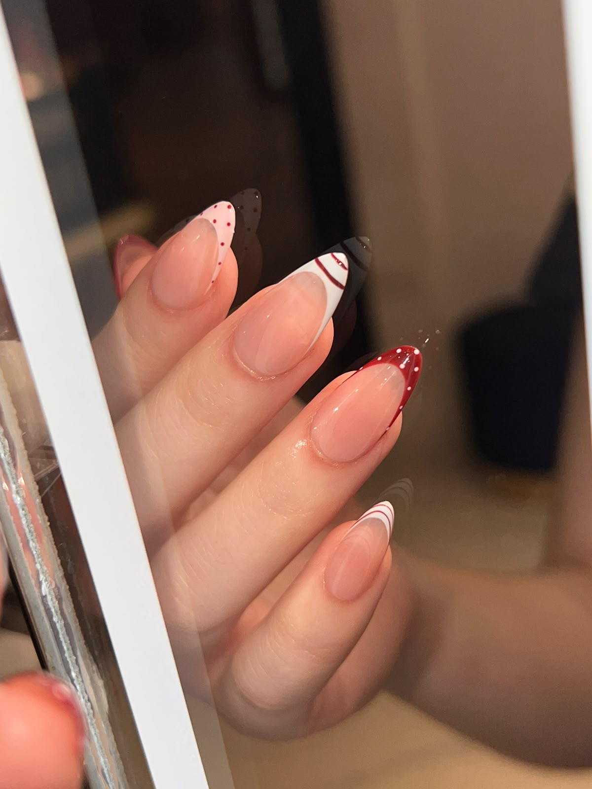 C913  Colorful Press-On Nails | SMiDA Dubai