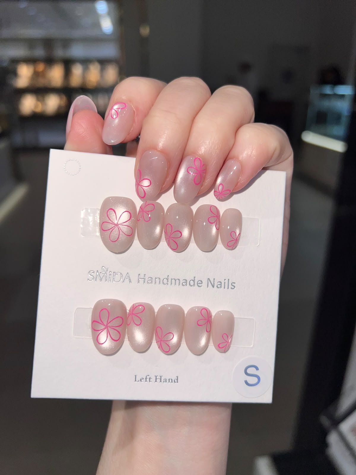 C916  Colorful Press-On Nails | SMiDA Dubai