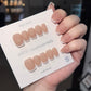 French Tip Press-On Nails UAE - F414