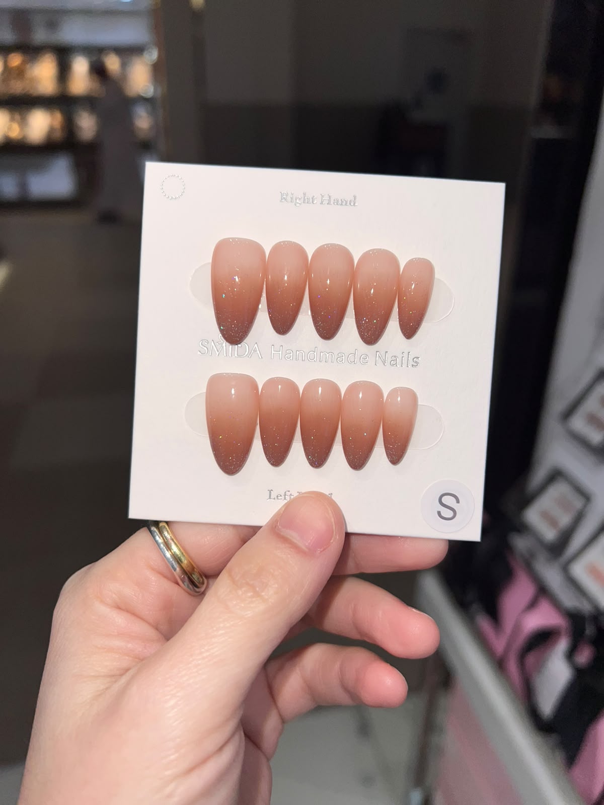 P489  Solid Press-On Nails - Clean Korean Nail Tips | SMiDA Dubai