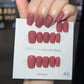 P505 Solid Press-On Nails - Clean Korean Nail Tips | SMiDA Dubai