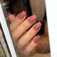 P505 Solid Press-On Nails - Clean Korean Nail Tips | SMiDA Dubai