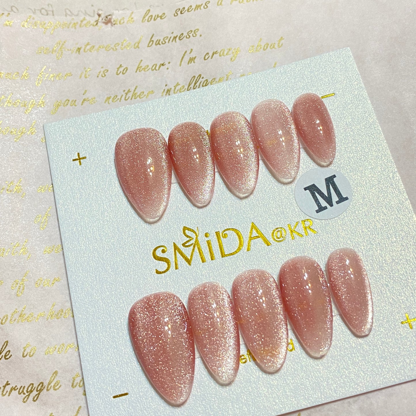 Handmade nails E537-maorou