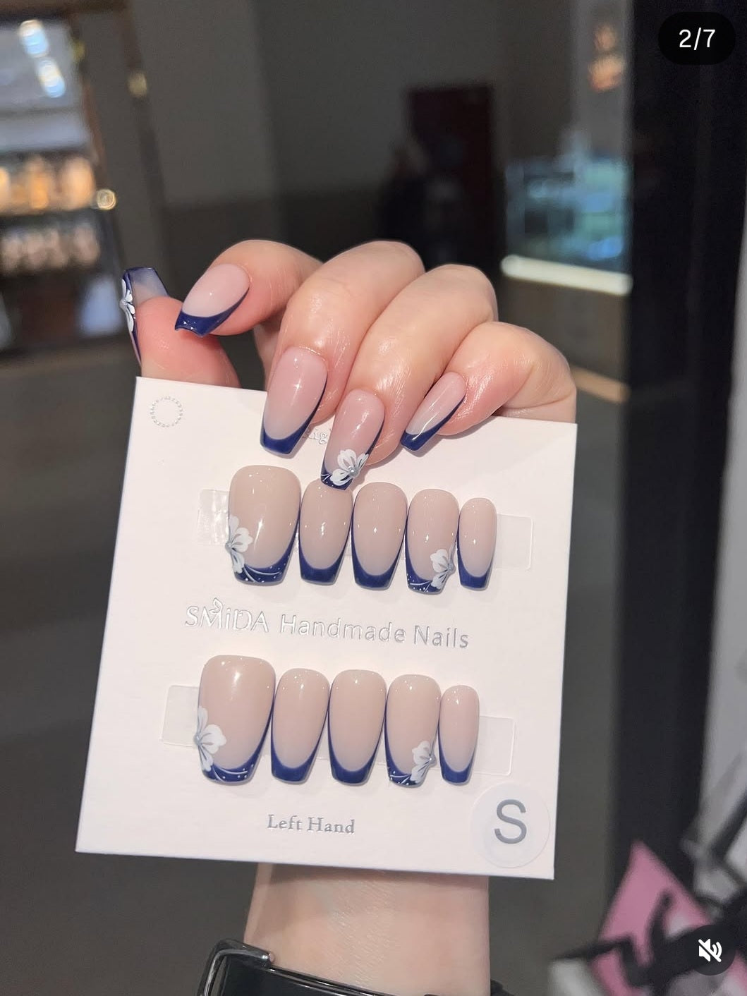 Colorful Press-On Nails C895 | SMiDA