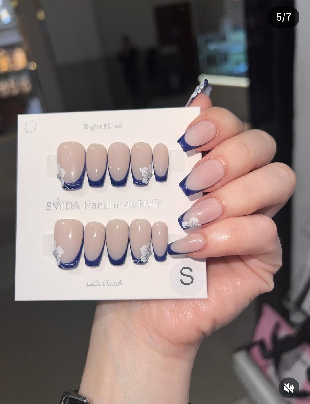 Colorful Press-On Nails C895 | SMiDA