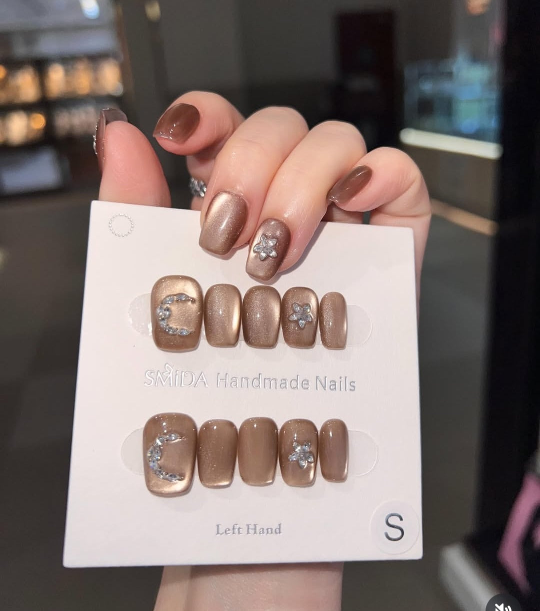 C732 Colorful Press-On Nails | SMiDA Dubai