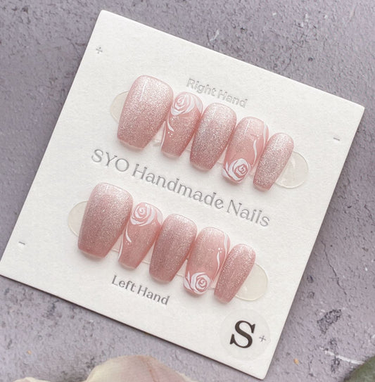 Handmade nails C596