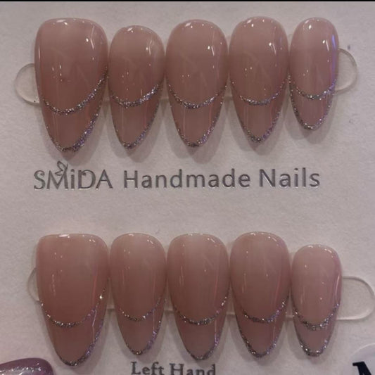 Handmade nails F253