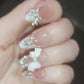 Handmade nails D335