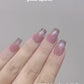 Handmade nails E502-sBallerina